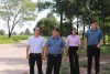 Lãnh đạo phường Bình Dương khảo sát thực tế công tác quản lý thu gom, vận chuyển, xử lý rác thải sinh hoạt